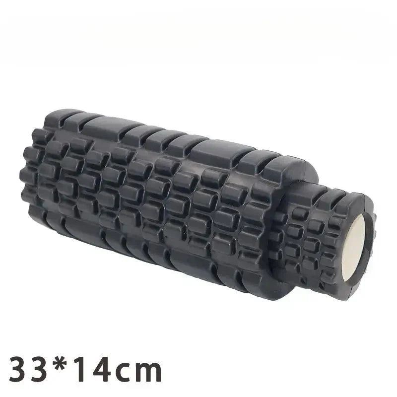 Hollow Wolf Tooth Yoga Pillar (Black) Yoga & Pilates TM 33cm-EVA-2-In-1-Hollow-Wolf-Tooth-Shaped-Yoga-Column-Hollow-Foam-Roller-Balance-Bar_994e1e83-c668-42f3-9ddc-f47527e9ce86