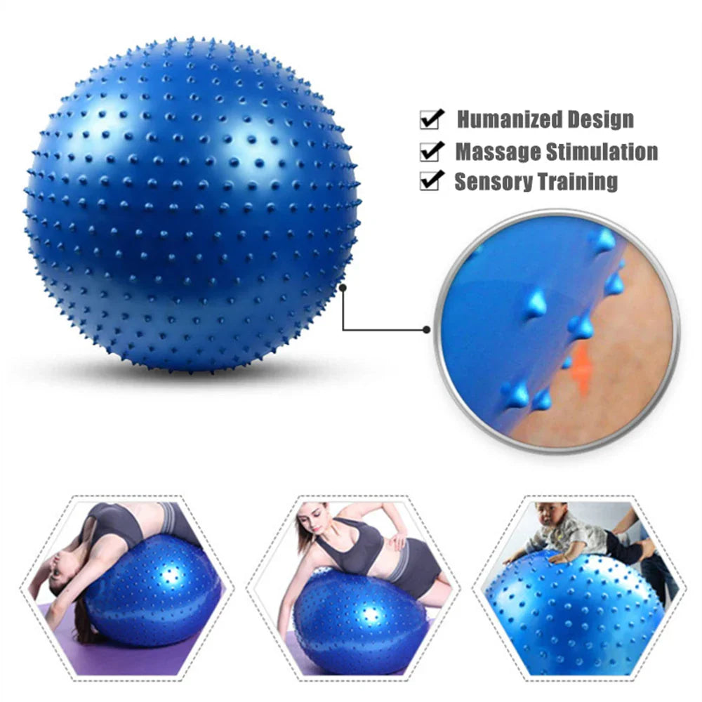 NNEOBA Yoga Massage Ball for Core Training Sports & Fitness > Exercise, Gym & Fitness > Yoga & Pilates NNEOBA 55-65-75CM-Yoga-Massage-Ball-Exercise-Anti-Pressure-Explosion-Proof-Gymnastics-Balance-Exercise-Fitness-Home_b095aac5-ead6-458a-a5ac-6f5b4cbf671a