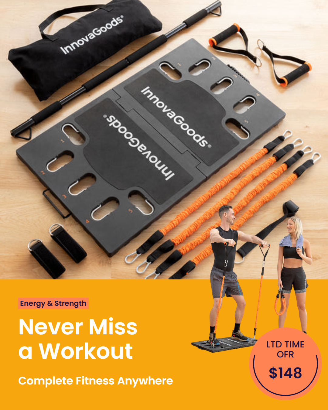 Gympak Max - Complete Portable Training System