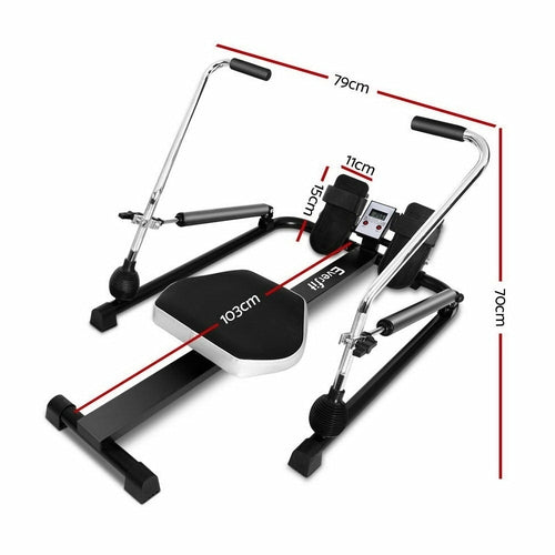 Hydraulic Rowing Machine - Full-Body Cardio Power Gym Equipment Ruck2Rise ROWING-OIL-360-N-01