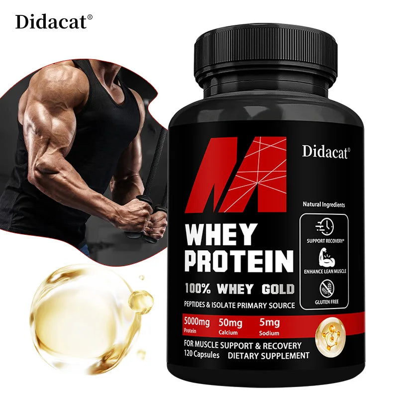Whey Protein Capsules - Convenient Protein On The Go Ruck2Rise S096eeb4c408d4586b7aa82caac546becs