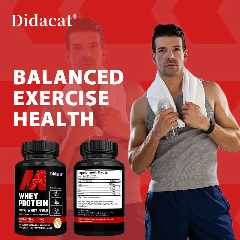 Whey Protein Capsules - Convenient Protein On The Go Ruck2Rise S1686567f64694c41bec3976ab72969c2t