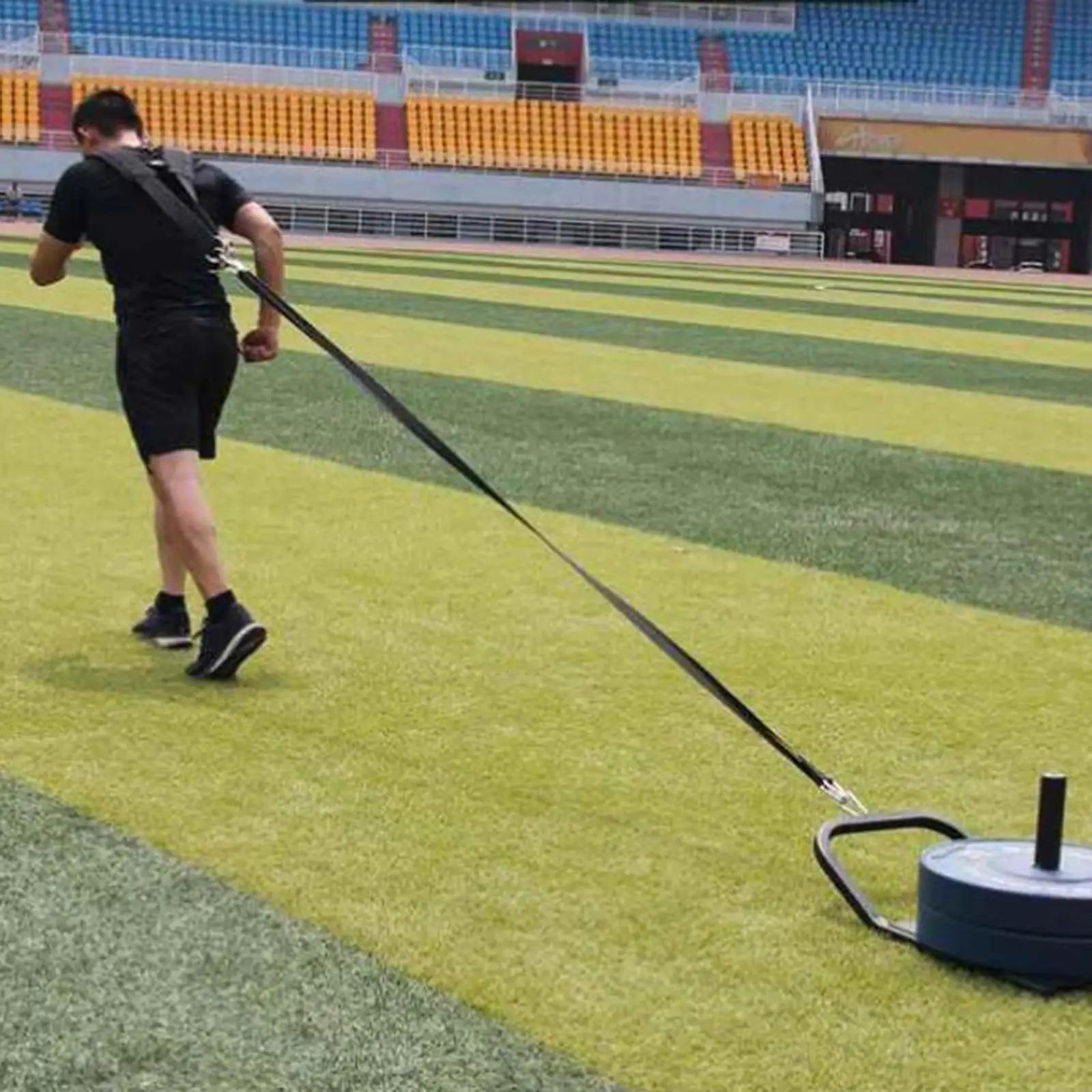 Sled Harness Football Workout Equipment Adjustable Trainer of Speed Straps Ski Safety Belt Resistance Vest Sled Harness Ruck2Rise S2e5b87a2a74843ed8d6a8618e46753c8f