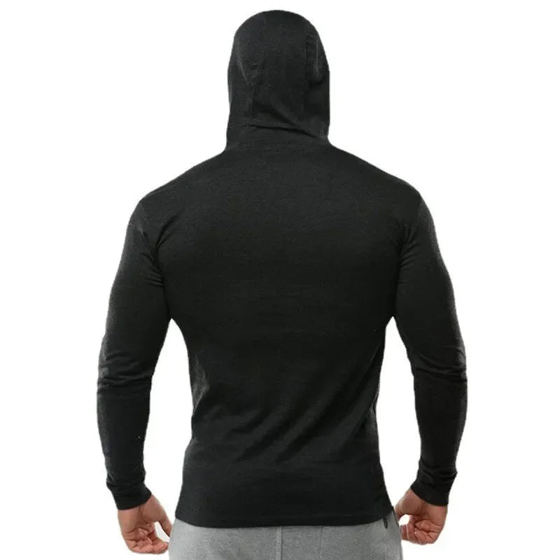 Long Sleeve Hooded Gym Shirt - All-Season Performance Wear Ruck2Rise S3df5d3bd0b46495b8784bdb7f7a2fb70U