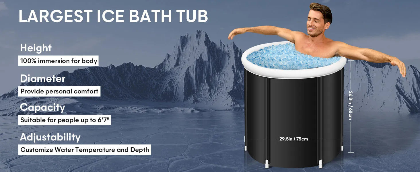 Portable Ice Bath Tub - Accelerate Recovery Anywhere Ruck2Rise S500a3ee9985c4c6b84fad01af8be334c0
