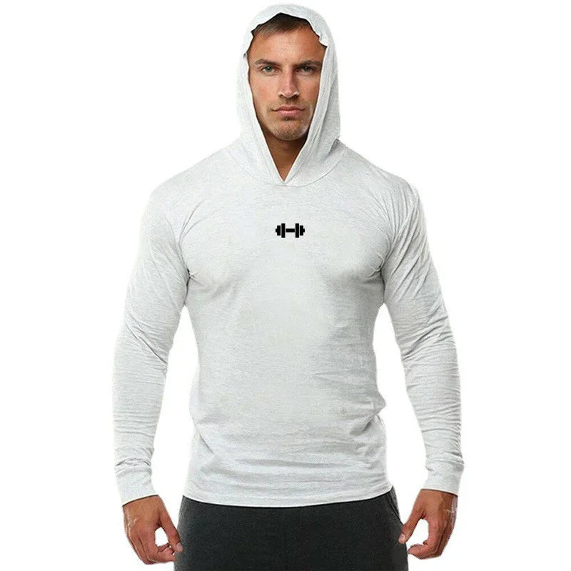 Long Sleeve Hooded Gym Shirt - All-Season Performance Wear Ruck2Rise S5c2d3c0764d84bbc9fd2769d4ad79549V