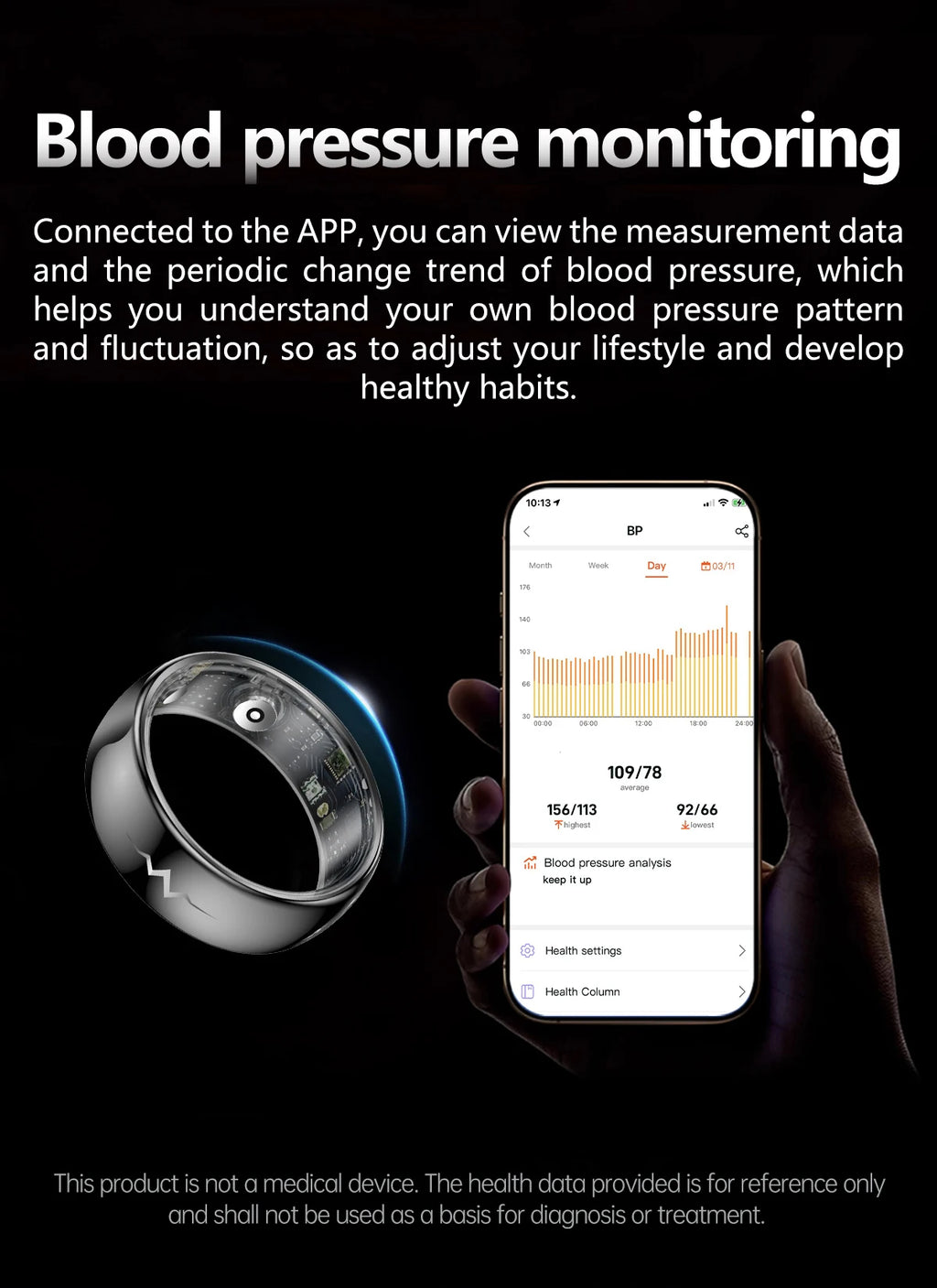 AI ECG Smart Ring - Advanced Health Monitoring You Can Wear Ruck2Rise S667cf8fb086c449895d26fea0565aa410