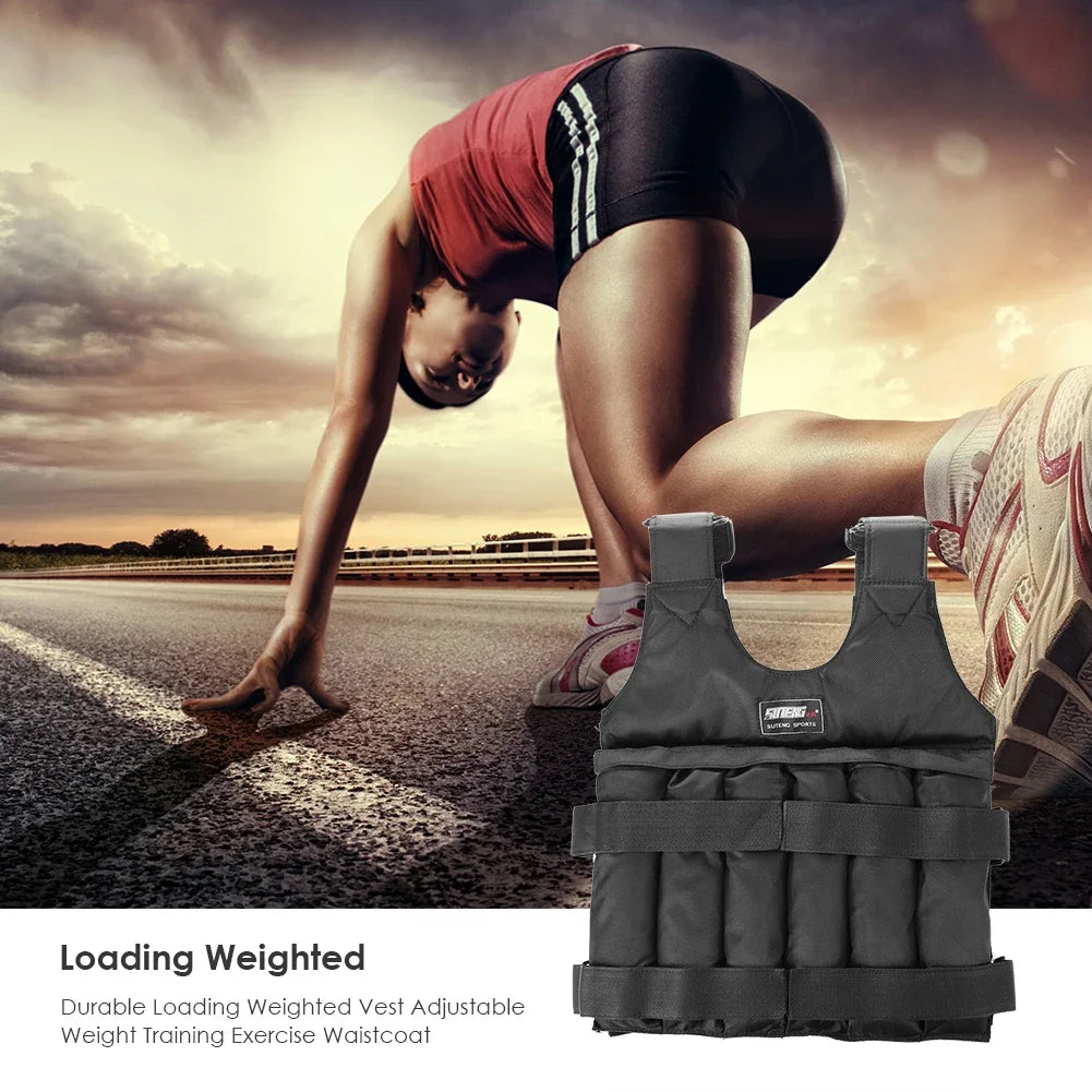 Adjustable Weight Vest - Transform Any Workout Into Strength Training Ruck2Rise S853de288279845aa848bfcc1b60dcca5J