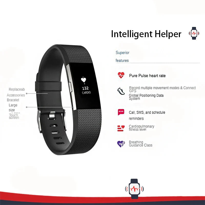 NNEOBA Smart Fitness Wristband Heart Rate Black Sports & Fitness > Fitness Accessories NNEOBA Sc59e20d8ea1e4366987560a371e32ff2Q