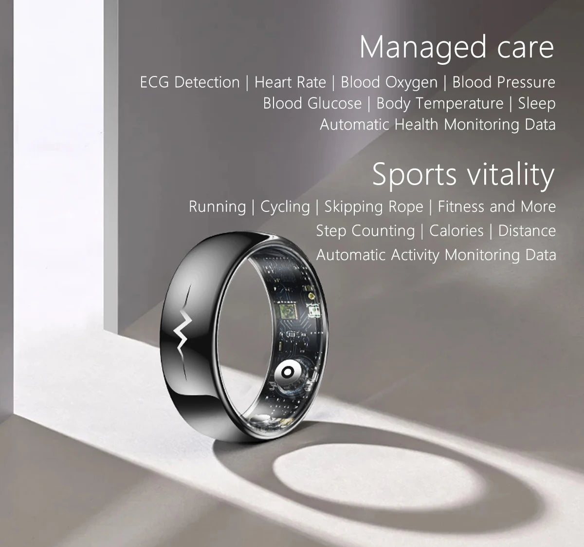 AI ECG Smart Ring - Advanced Health Monitoring You Can Wear Ruck2Rise Se26fcd049ce74368861ab0af02af5bb0t