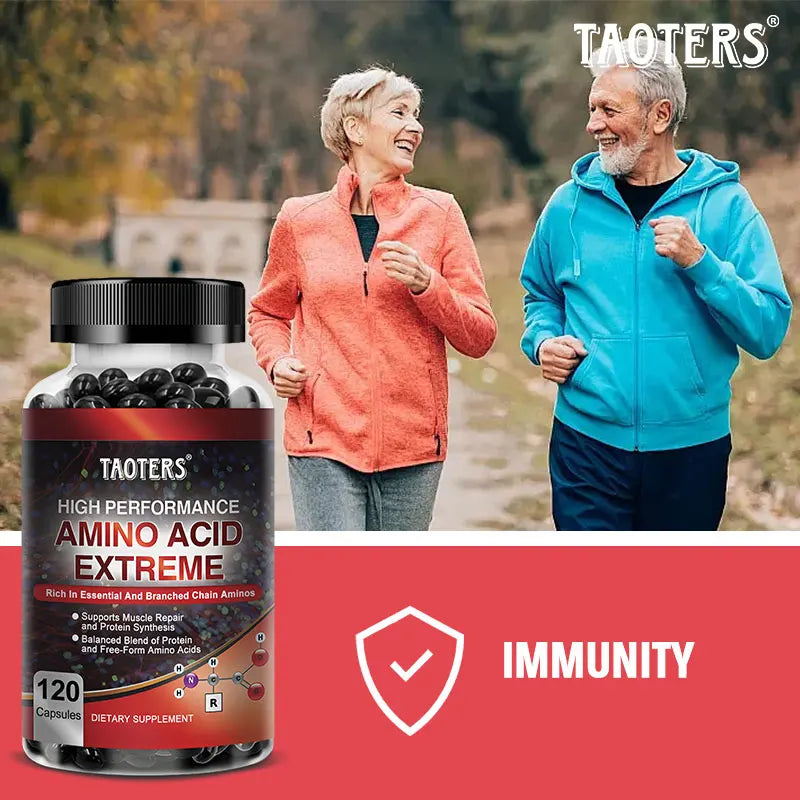 Advanced Bodybuilding Amino Acid Capsules- Helps Increase Strength, Endurance, Protein Synthesis, Build Muscle Mass, Abs, Energy Ruck2Rise Sea5fb9cea9644e09ac16f46d9047e5458