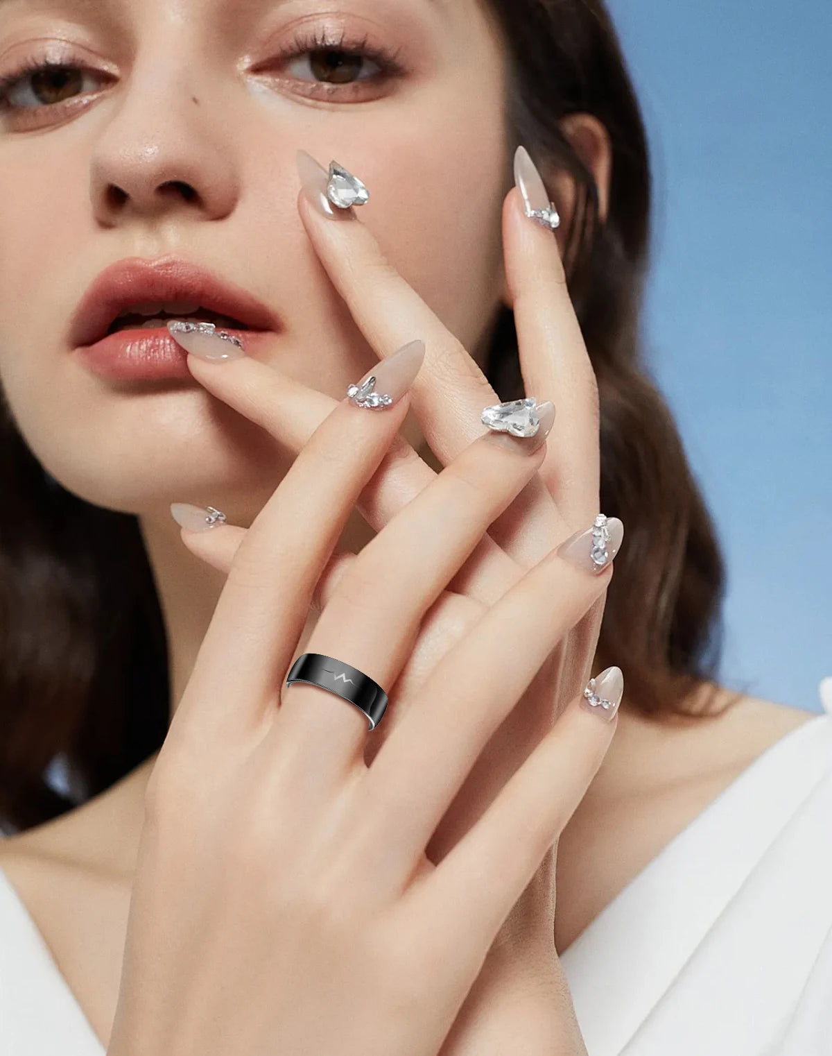 AI ECG Smart Ring - Advanced Health Monitoring You Can Wear Ruck2Rise Sf4b95925ccd243109bc2854372a3707aS