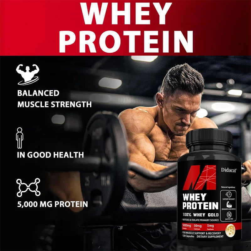 Whey Protein Capsules - Convenient Protein On The Go Ruck2Rise Sfaceef87cc4f4df890f4866482749737T