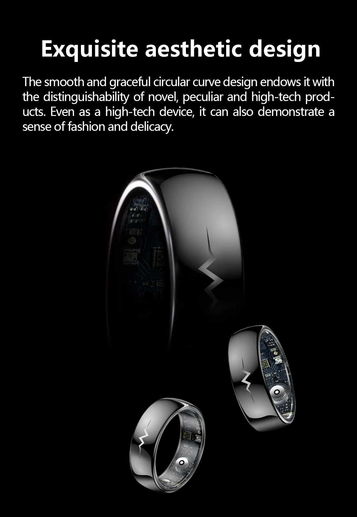 AI ECG Smart Ring - Advanced Health Monitoring You Can Wear Ruck2Rise Sfd9173e1ee064aca9a20be2e2c4bdf09H