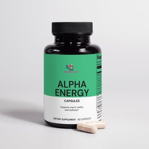 Alpha Energy - Premium Energy & Focus Supplement Vitamins Ruck2Rise VENDERCART_Testosterone_Booster