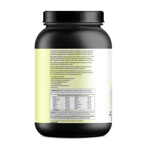 Whey Protein Powder - Vanilla | Premium Muscle Fuel Ruck 2 Rise data_f08f4f17-917f-4fcc-b283-9f70801c604b