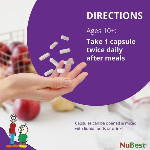 NuBest Tall 10+, Powerful Growth Support for Teens (60 Capsules) Vitamins Ruck2Rise nubesttall10-slide-03
