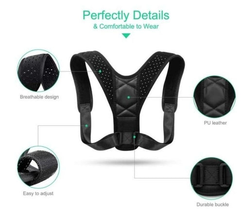 Adjustable Back Posture Corrector - Improve Posture & Reduce Pain Ruck 2 Rise posture3