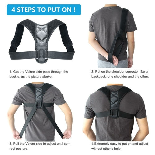 Adjustable Back Posture Corrector - Improve Posture & Reduce Pain Ruck 2 Rise product-image-1621202251