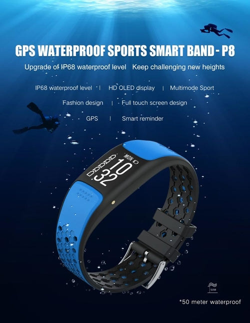 Smart Fitness Tracker Watch - Waterproof Multi-Sport GPS Monitor Ruck 2 Rise sporty_2